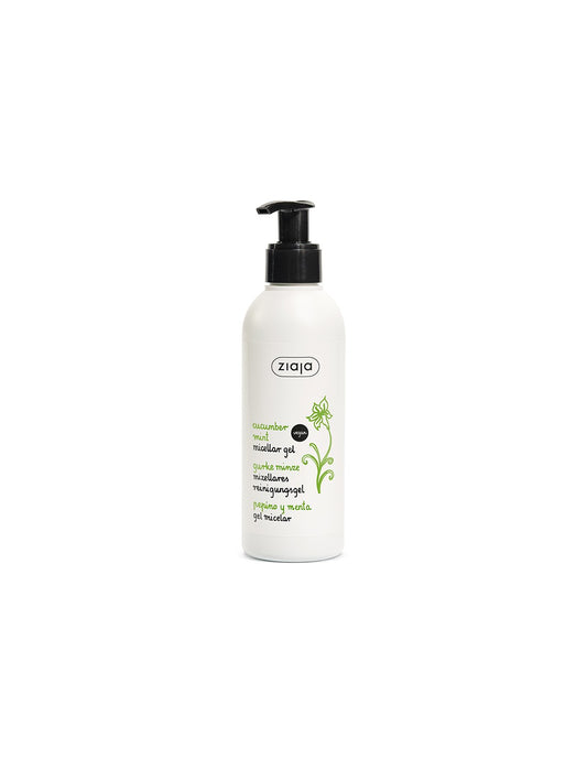 PEPINO Y MENTA Gel limpiador micelar para piel mixta - Ziaja